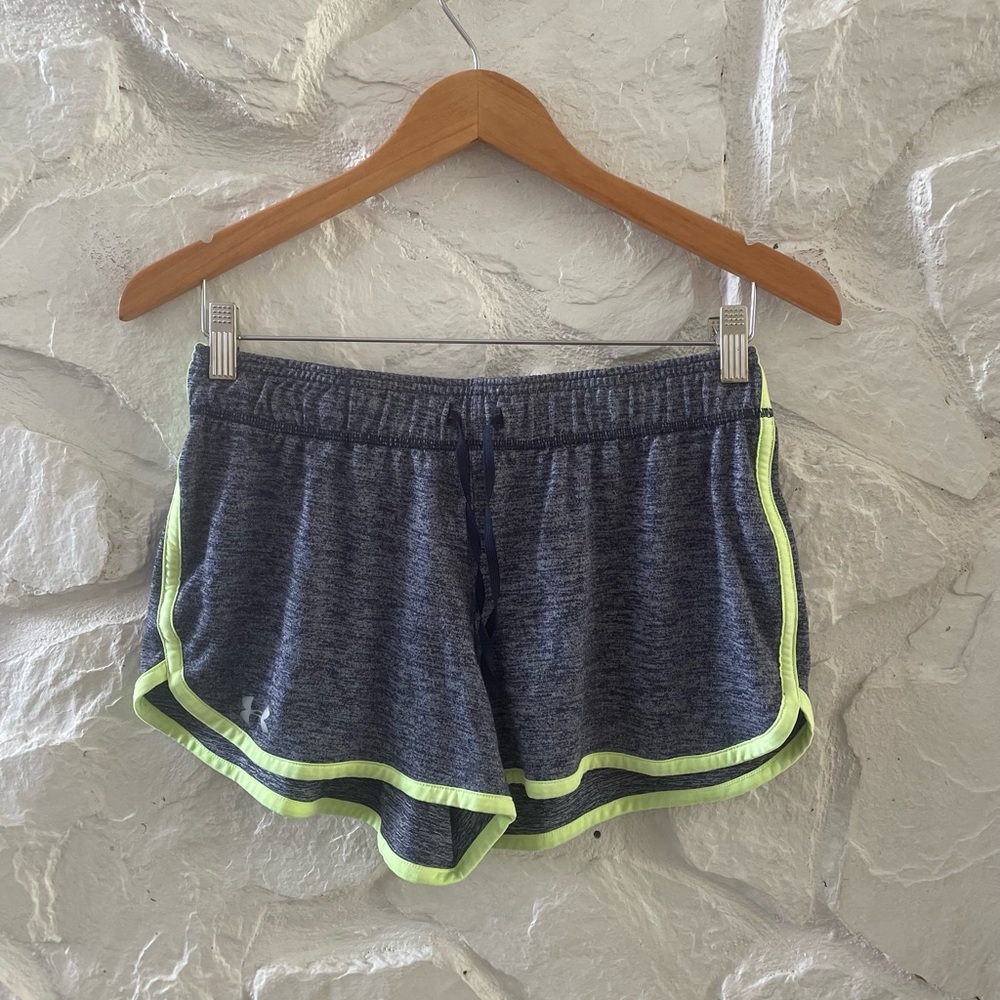 Under Armour Blue Gray Lounge Shorts Small